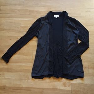 Super Soft Black Calvin Klein Blazer Cardigan